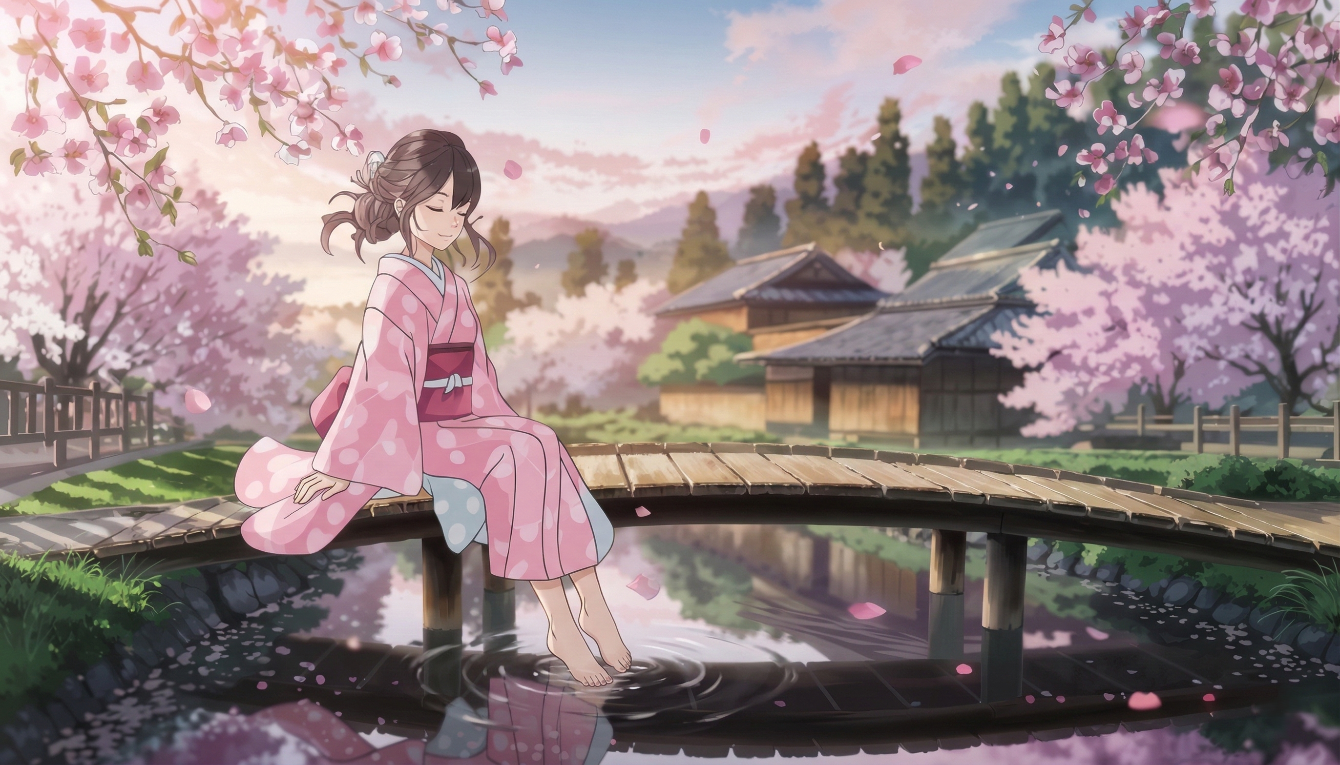 Sakura Dreams — Anime Wallpaper