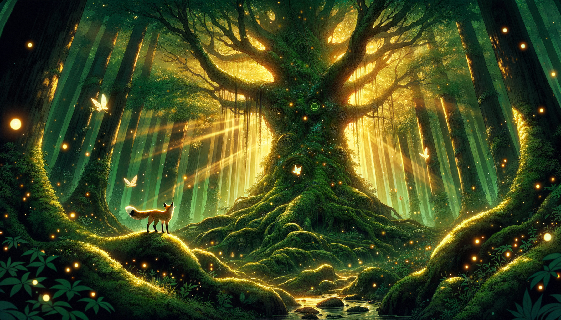 Forest Spirit — Anime Wallpaper