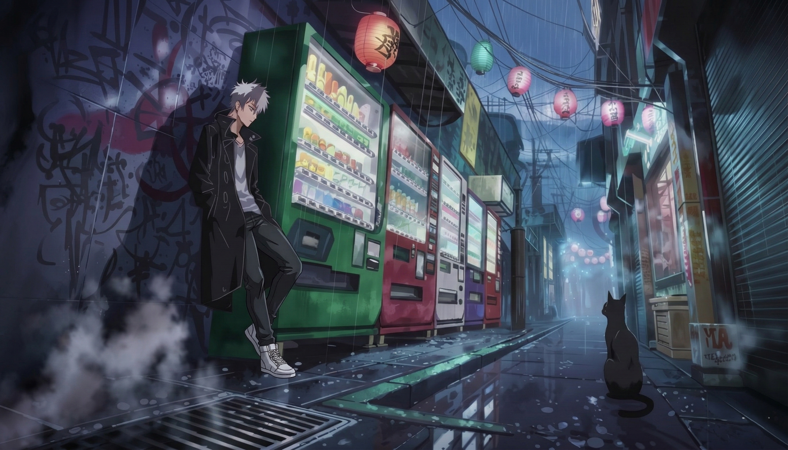 Neon Tokyo — Anime Wallpaper